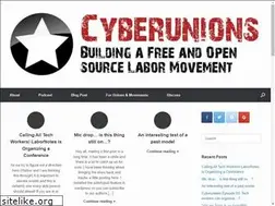 Sites similar to cyberunions.org