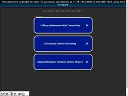 Sites similar to cyberuniversity.net