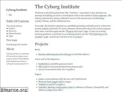 Sites similar to cyborginstitute.org