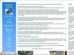 Sites similar to cyclehelmets.org