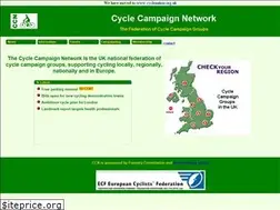 Sites similar to cyclenetwork.org.uk