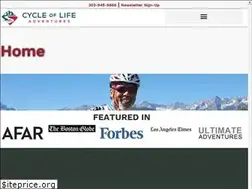 Sites similar to cycleoflifeadventures.com