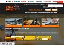 Sites similar to cyclespecialty.com