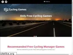 Sites similar to cycling-games.com