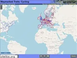 Sites similar to cycling.waymarkedtrails.org