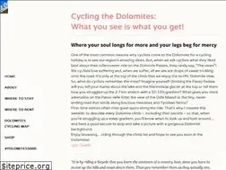 Sites similar to cyclingdolomites.com