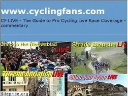 Sites similar to cyclingfans.com