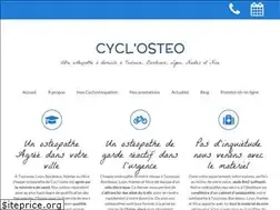 Sites similar to cyclosteo.fr