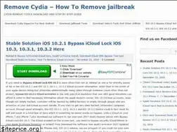 Sites similar to cydiaremove.com