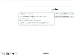 Sites similar to cye.im