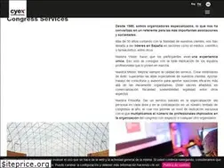 Sites similar to cyexcongresos.es