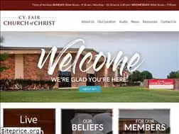Sites similar to cyfairchurch.org