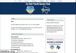 Sites similar to cyfairsoccer.org