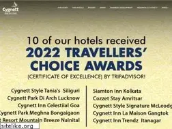 Sites similar to cygnetthotels.com