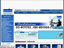 Sites similar to cygnusintl.com