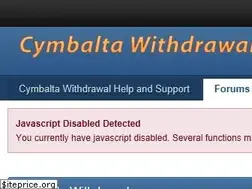 Sites similar to cymbaltawithdrawal.com