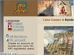 Sites similar to cynagames.com