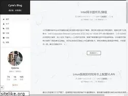 Sites similar to cyneliu.github.io