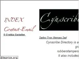 Sites similar to cynscribe.com