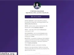 Sites similar to cynthiacalhoun.me