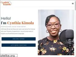Sites similar to cynthiakimola.com