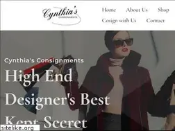 Sites similar to cynthiasconsignments.com