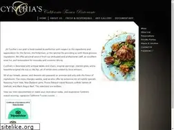 Sites similar to cynthiasristorante.com