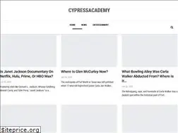 Sites similar to cypressacademy.org