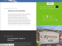 Sites similar to cypressatlewisville.com