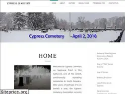 Sites similar to cypresscemeteryosct.org