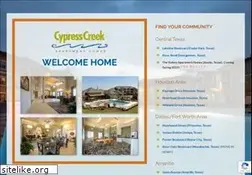 Sites similar to cypresscreekapartmenthomes.com