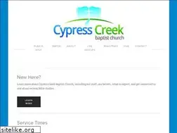 Sites similar to cypresscreekbaptist.church