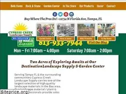 Sites similar to cypresscreeklandscapesupply.com