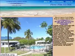 Sites similar to cypresscreekmobilehome.com