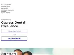 Sites similar to cypressdentalexcellence.com