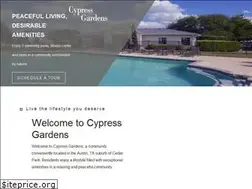 Sites similar to cypressgardens-apts.com