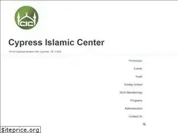 Sites similar to cypressislamiccenter.org