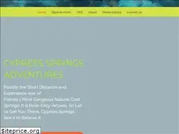 Sites similar to cypressspringsadventures.com