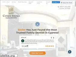 Sites similar to cypressspringsdental.com