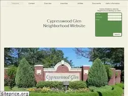 Sites similar to cypresswoodglen.com