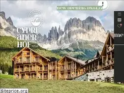 Sites similar to cyprianerhof.com