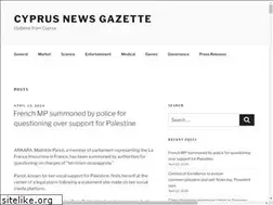 Sites similar to cyprusnewsgazette.com