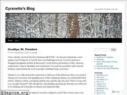 Sites similar to cyranette.wordpress.com