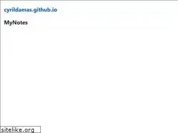 Sites similar to cyrildamas.fr