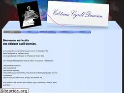 Sites similar to cyrilldemian.com
