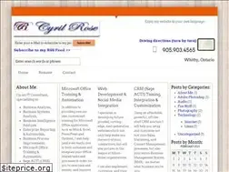 Sites similar to cyrilrose.com