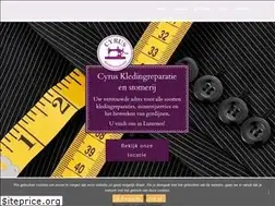 Sites similar to cyruskledingreparatie.nl