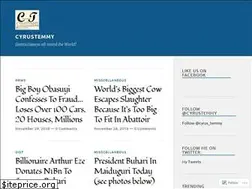 Sites similar to cyrustemmy.wordpress.com