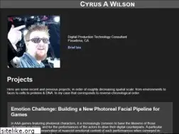 Sites similar to cyruswilson.com