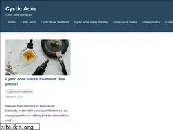 Sites similar to cysticacne.net